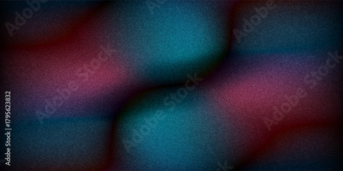 Smooth gradient background with artistic noise and grain texture for innovative design elements
