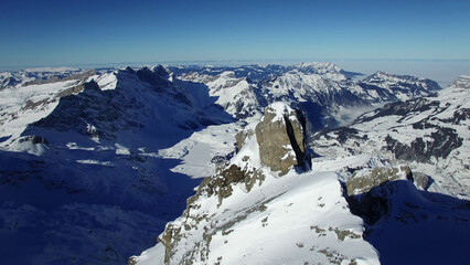 Foto auf Acrylglas Alpen swiss alps in winter  © ahmed