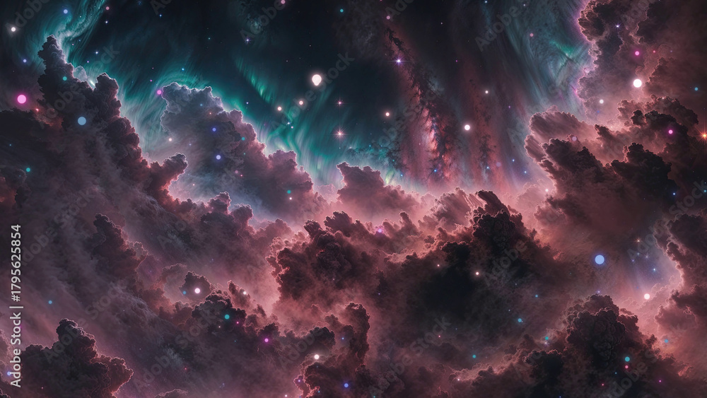 Fototapeta premium abstract space background