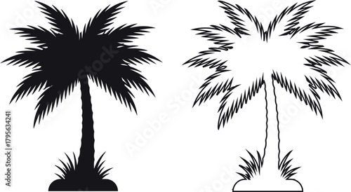 palm tree silhouette