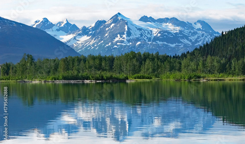 Alaskan Landscape - Taken on Kenai Peninsula jutting from the coast of Southcentral Alaska. 