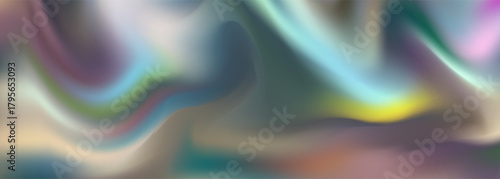 Dynamic fluid wave design featuring bright blended colors and smooth swirling motion.