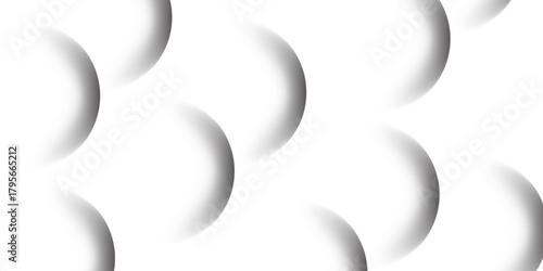 Minimalist, geometric grayscale color palette, modern elegance. Simple, and elegant, ideal for technology or creative design. Curved white stripes with soft shadows with subtle gradients on a clean 