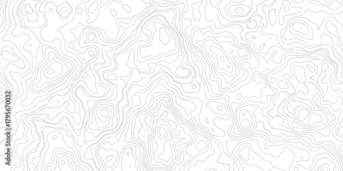 Abstract seamless paper cut world map design geometric background modern template .Topography white background and black line wireframe isoline location diagram world map texture design .