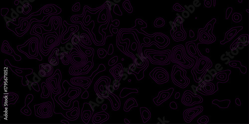 Abstract seamless paper cut world map design geometric background modern template .Topography white background and black line wireframe isoline location diagram world map texture design .