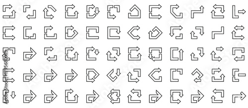 Graphic Elements for Creative Projects, Digital Art, Modern Environment, Top-Down Perspective