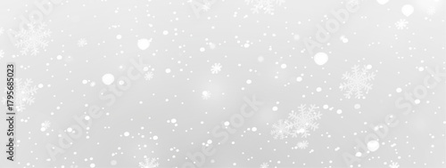 PNG falling snow and bright snowflakes on a clear background, frosty light texture, icy sparkle and winter overlay for festive design