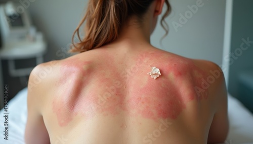 Wallpaper Mural Back covered in sunburn Torontodigital.ca