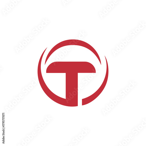 letters t text logo design vector