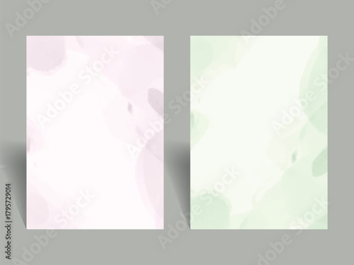 Elegant Watercolor Rose Background with Beautiful Floral Accents