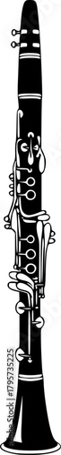Clarinet silhouette