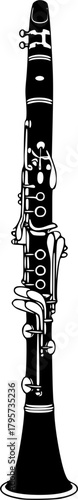 Clarinet silhouette