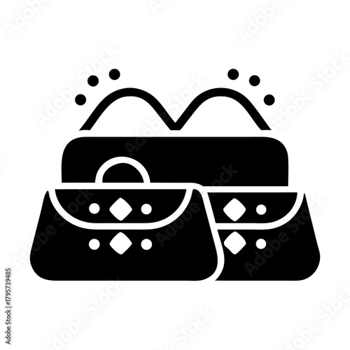 Handbag icon icon