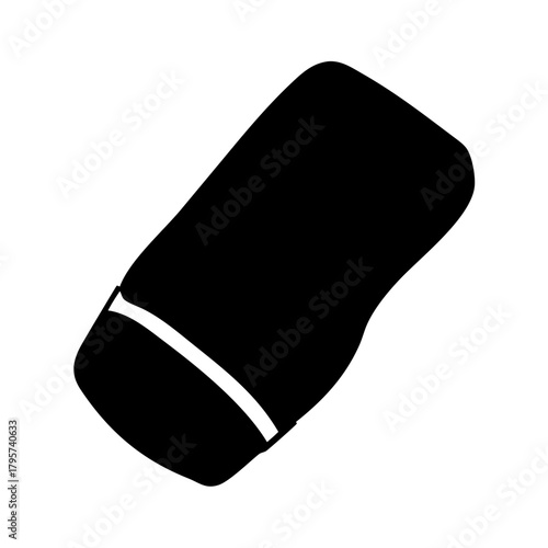 Black eraser icon