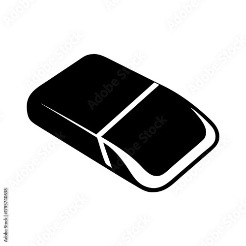 Black eraser icon