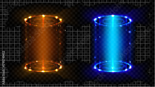 vector illustration of a gas stove