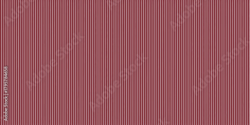 A maroon and white striped background with thin vertical lines evenly spaced across the entire image area