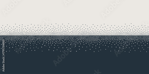 Abstract background with dots transitioning from light to dark in a gradient pattern design