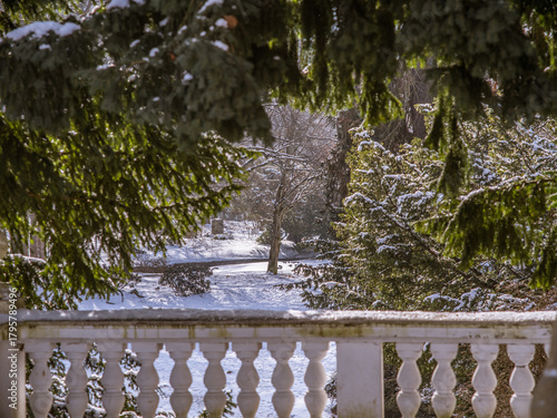 Winter Kurpark Marienbad
