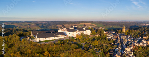 Aerial view of Augustusburg Hunting Lodge, Germany