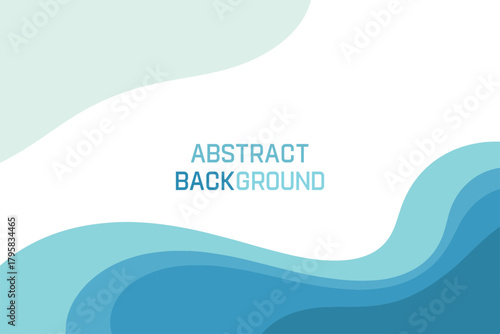 abstract smooth wave background suitable for presentation and print