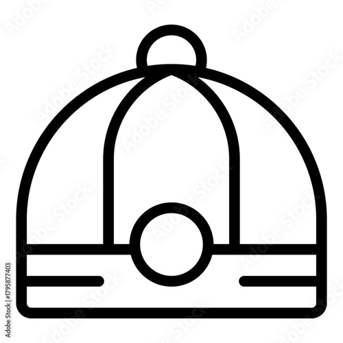 hat icon vector