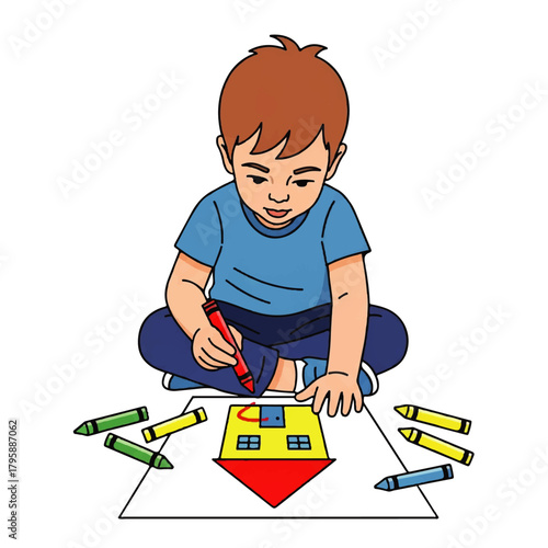 Three smiling children receiving awards with a ribbon, a microphone, and a certificate in a cheerful ceremony.