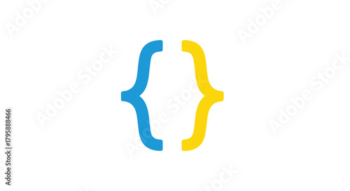 Colorful Braces Symbol