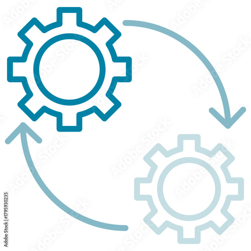 Restore Dual Tone Outline Icon