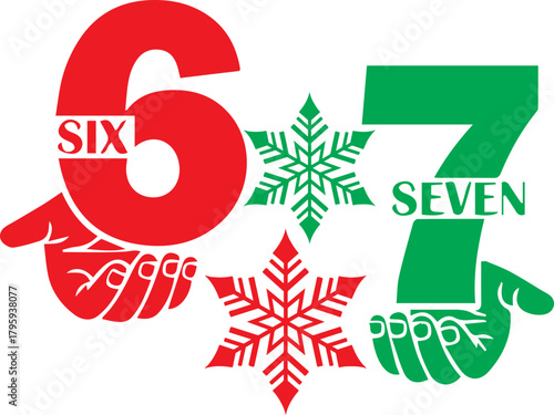 Number 67 SVG, Numbered Uniform Sports Jersey SVG Team 67th Birthday SVG 67 Trendy SVG, 67 SVG, ShiningSVG, Number 67SVG, Six Seven Hands Svg, Santa 67 Png, Six Seven Meme Christmas Svg, Christmas svg