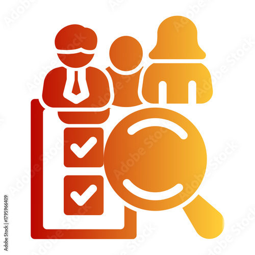 Customer Feedback Evaluation Checklist icon from the Customer Development icon collection (Solid Gradient Style)