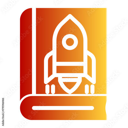 Instruction Manual Standard Guideline icon from the Customer Development icon collection (Solid Gradient Style)