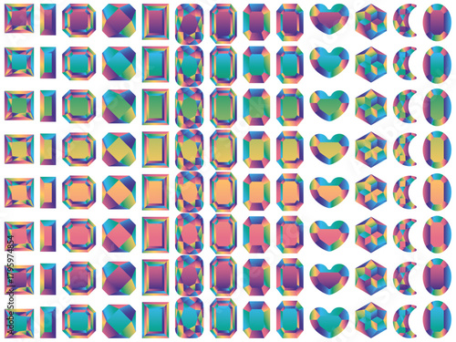 ラインストーン2、21虹濃