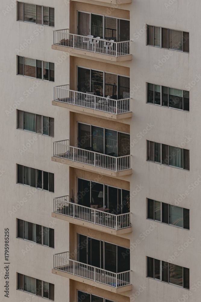 Obraz premium Contemporary and minimal architecture building 