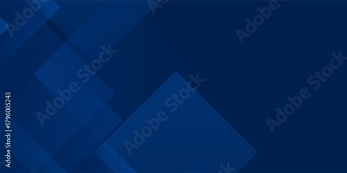 Blue modern element abstract on blue dark background. Modern shapes design