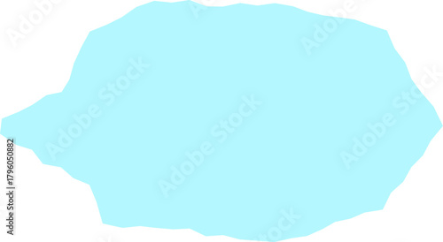 Abstract Speech Bubble Shape