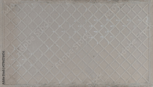 Gray floor tile back texture with rough industrial surface