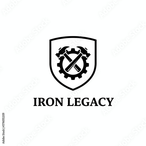 Iron Legacy Industrial and Mechanic Logo