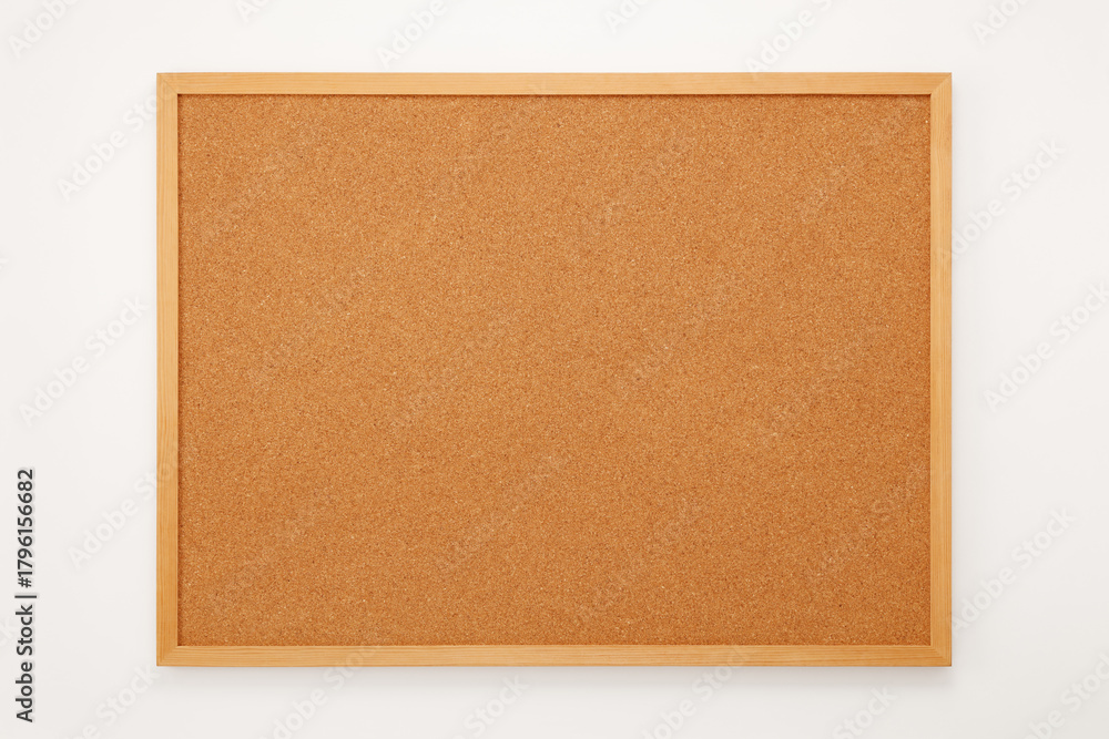 Fototapeta premium cork board isolated on white