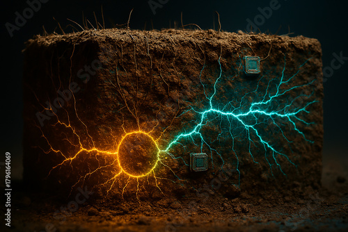 Glowing Smart Soil Chamber