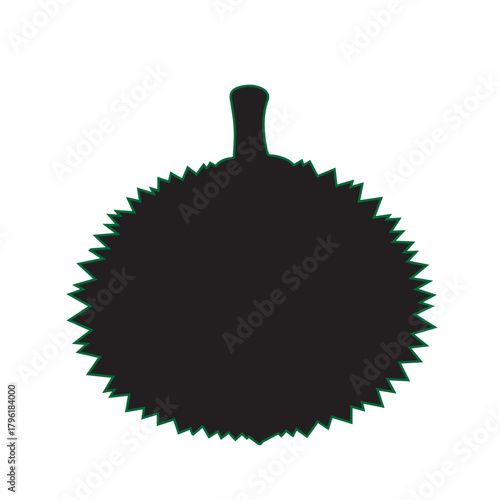 Durian Silhouette