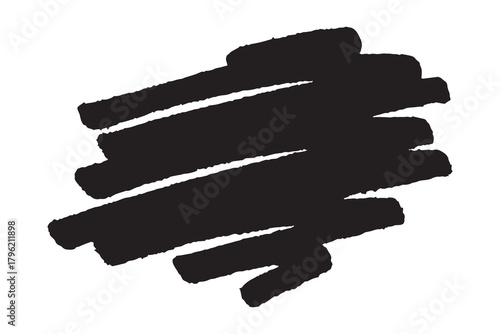 Brush paint stroke texture swatch Hand painted background Ink scribble dab clipart Paint smudge for tags and stamps design