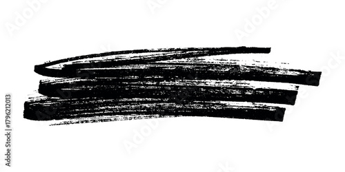 Brush paint stroke texture swatch Hand painted background Ink scribble dab clipart Paint smudge for tags and stamps design