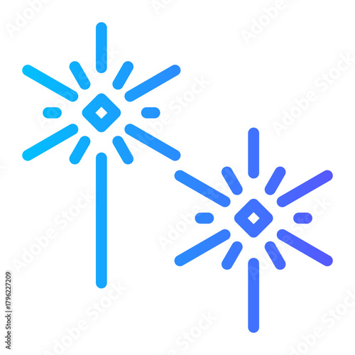 sparkler gradient icon