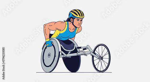 Empowering Resilience Celebrating International Day of Persons with Disabilities through Wheelchair Racing