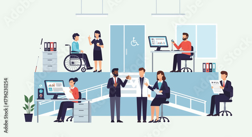 Inclusive Workplace Celebrating International Day of Persons with Disabilities with Accessibility and Equality
