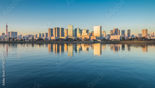 Wallpaper Mural Modern Waterfront Skyline at Sunrise Torontodigital.ca