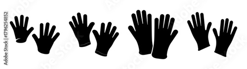 Pair of virtual reality vr gloves for immersive gaming and digital experiences