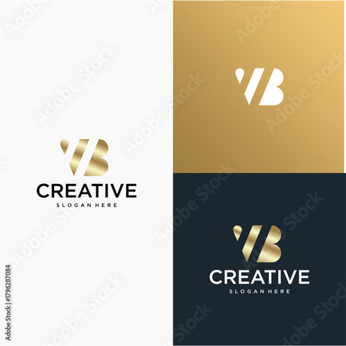 This logo features a sleek, modern monogram-style design that appears to combine the letters V and B into a single, elegant symbol.