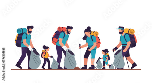 Family Outing With The Mission: Cleaning Nature And Preserving Environment